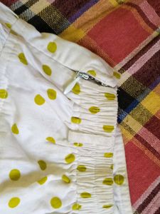 Polka Dot Ruffle Skirt
