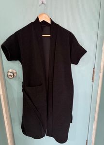 Black  Bath Robe For Women