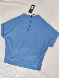 Brand New High Neck Butterfly Top