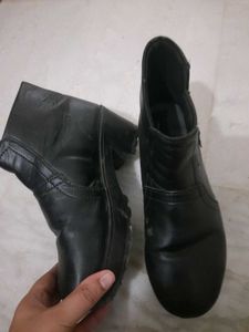 Black Ankle Boots 40
