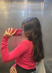 Cute Pink Crop Top
