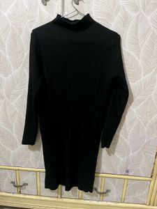 Black Knit Dress