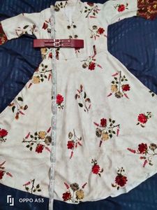 girl printed frock