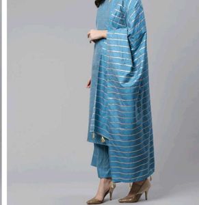 Libas Women Polyester Kurta Plazzo Set