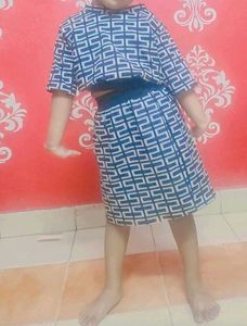 Co Ord Set For Girls Latest Print