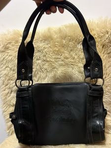 Vintage Cavalinho Black Leather Bag