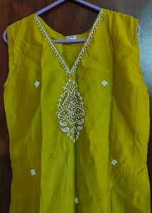 Elegant Yellow Kurta