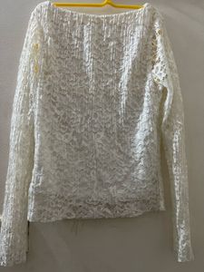 Lace Long Sleeve Top