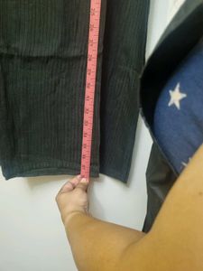 Black Pintuck Detail Kurta