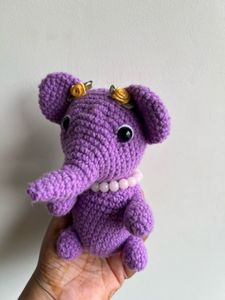 Crocheted Elephant Plushie