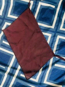 Burgundy Tiered Burqa