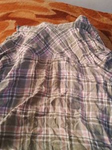 Plaid Button-Down Shirt