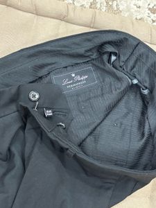Louis Philippe Black Pants