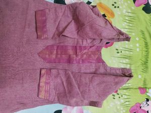 Pink Stitched Kurti
