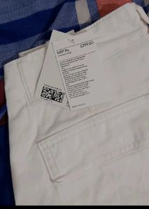 H&amp;M White Cargo