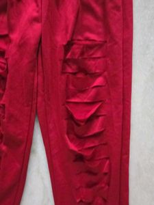 Red Ripped Lower