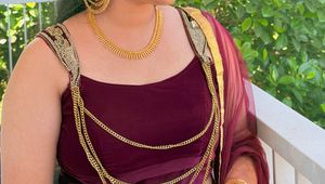 Elegant Maroon Ethnic Lehengha