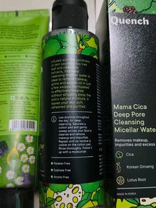 Quench Moisturizer And Micellar Water
