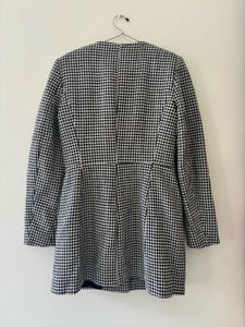 Zara Plaid Coat