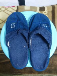 Cozy Blue Slippers