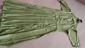 Green Button-Down Top