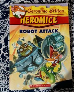 Scholastic Germino Stilton Heromice Robot Attack