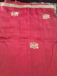 Art Silk Saree With  Out  Blouse  Piece