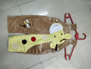 Baby Winter Jacket + Dungree Set