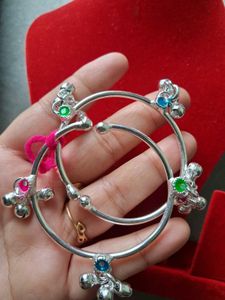 Silver Anklets 1 To 3 Years