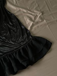 Midnight Satin Nightie