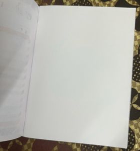 5 Unruled College Notebook