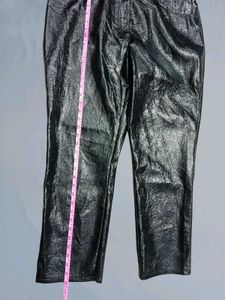 Plus Size Stylish Womens Leather Pants waist 36