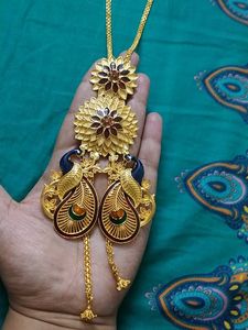 Gold plated Minakari Tie-Chain