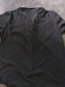 Black Pajama Top