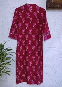 💕 Rose Pink Kurti