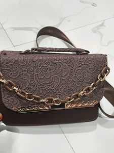 Chic Brown Crossbody Bag