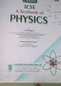 Candid ICSE Physics Textbook - Class 10
