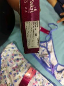 A Bra Panty Set With Tag.