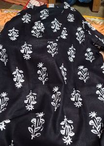 Elegant Floral Print Kurta