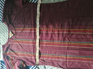 Anouk Ethnic Motif Print Dress