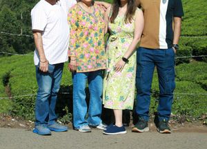 Lemon Green Floral Dress