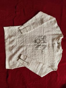 DNMX WHITE SWEATSHIRT