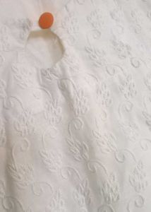 White Cotton Kurta