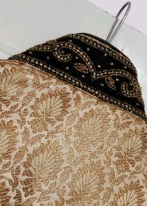 Velvet Sholder Design Sherwani