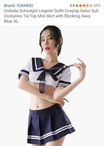 Sailor Mini Lingerie Outfit