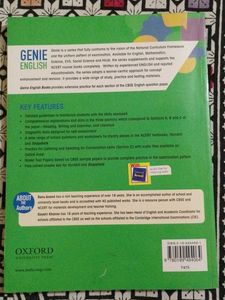 Oxford Genie English Class 11 with Free NCERT Sol.