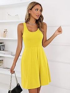 Yellow Cute Heart Shape Dress💛