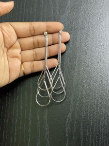 Elegant Silver Dangle Earrings