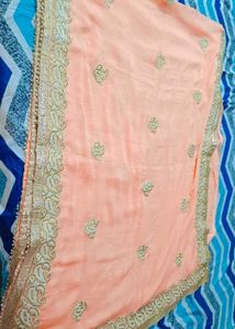Elegant Embellished Saree