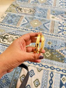 Golden Bangles (Set of 2)